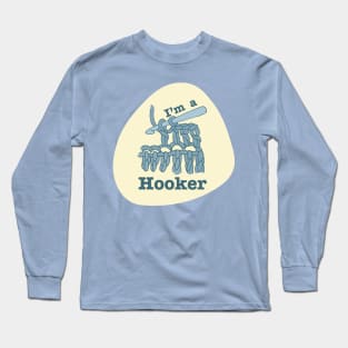 Crochet Hooker Long Sleeve T-Shirt